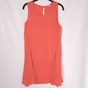 Splendid Women’s Dress SMALL Orange Tang Pullover Shift Flowy USA MADE SD11600
